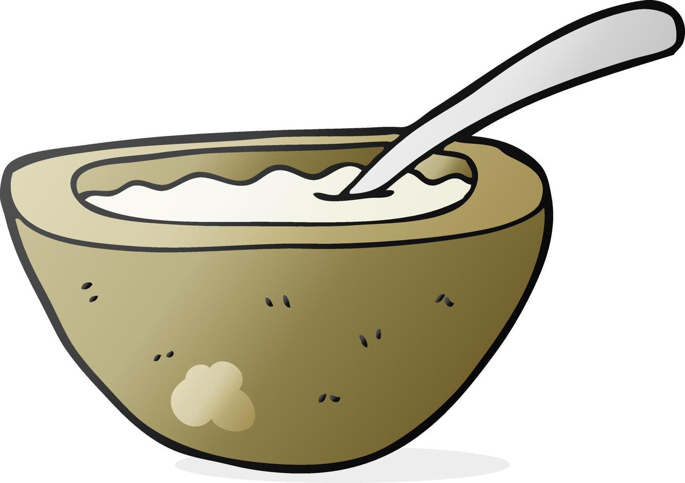 Doodle Cartoon Porridge 12966787 Vector Art At Vecteezy