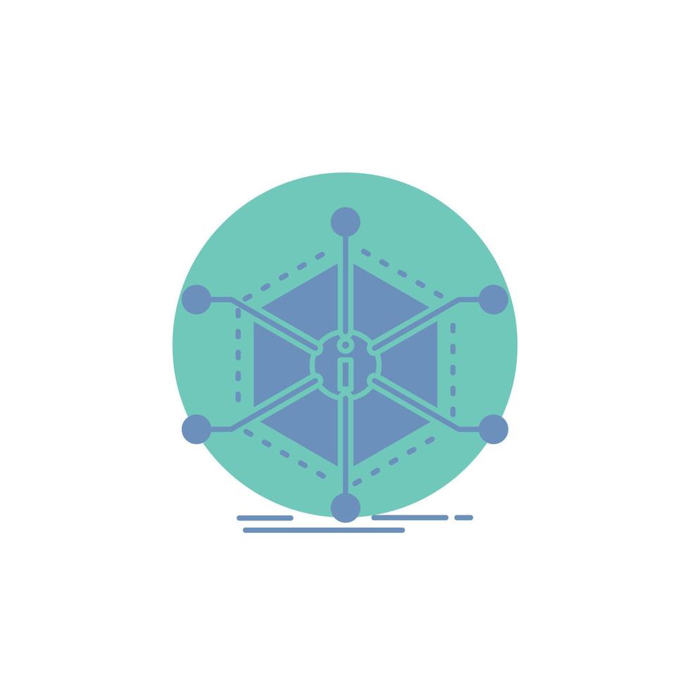 Data. help. info. information. resources Glyph Icon. vector