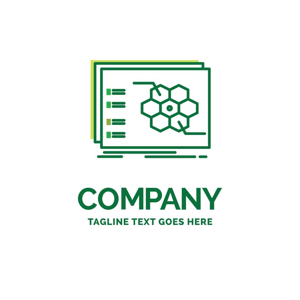 Game. strategic. strategy. tactic. tactical Flat Business Logo template. Creative Green Brand Name Design. vector