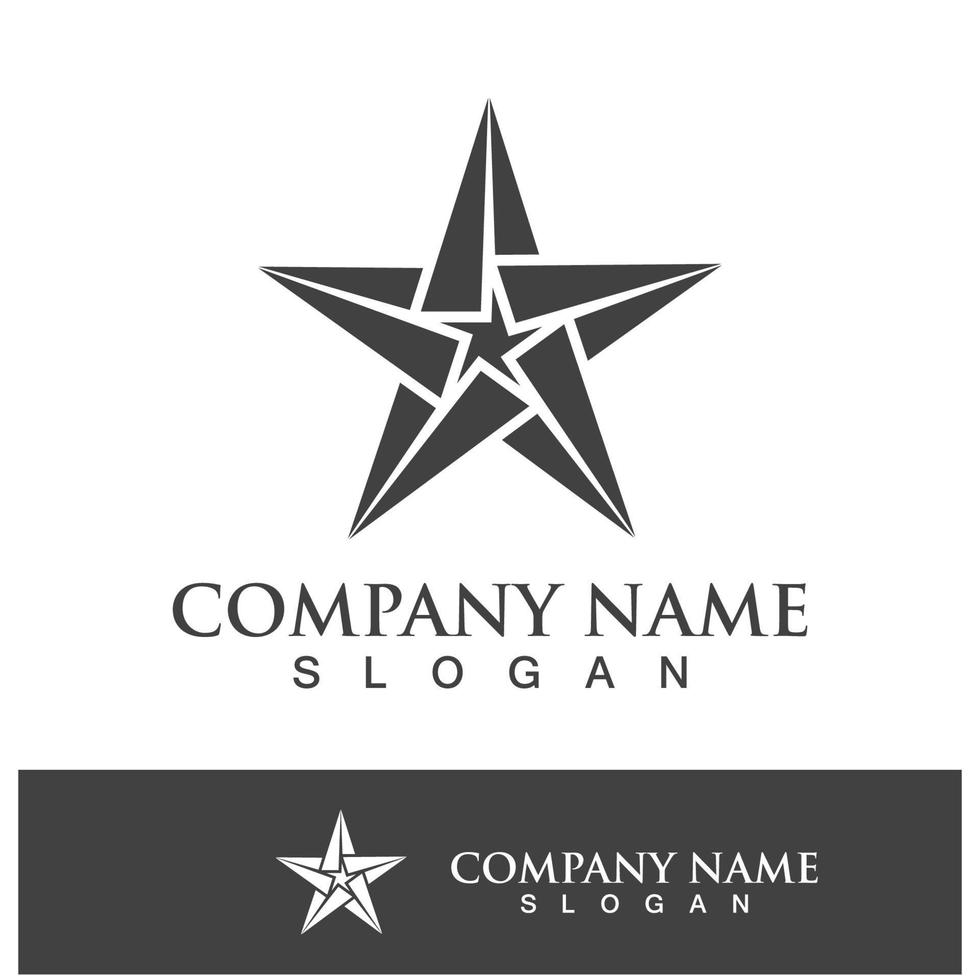 Star logo images illustration vector