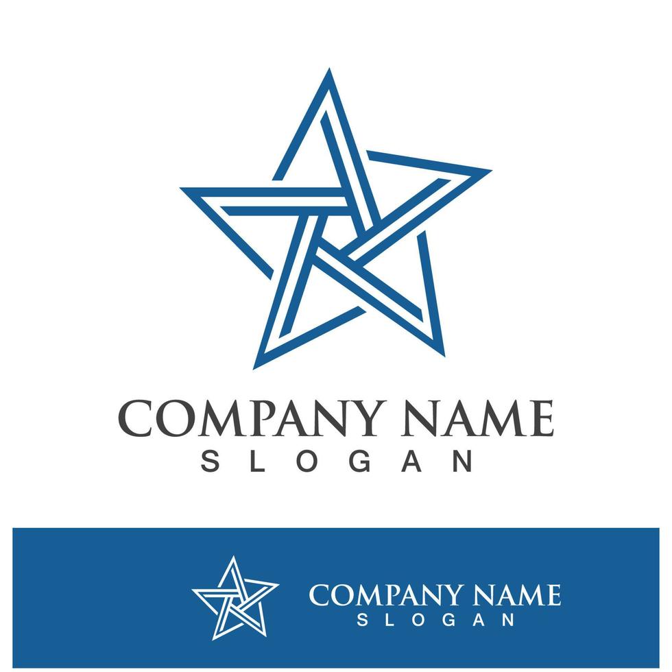 Star logo images illustration vector