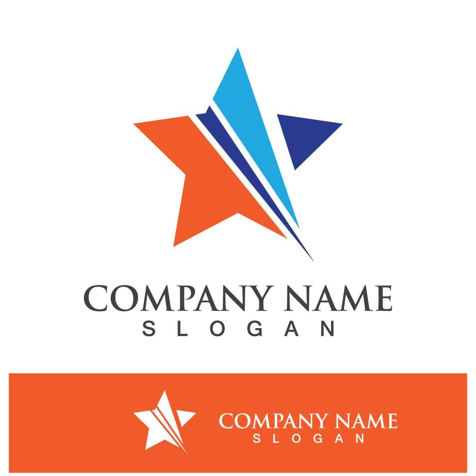 Star logo images illustration vector