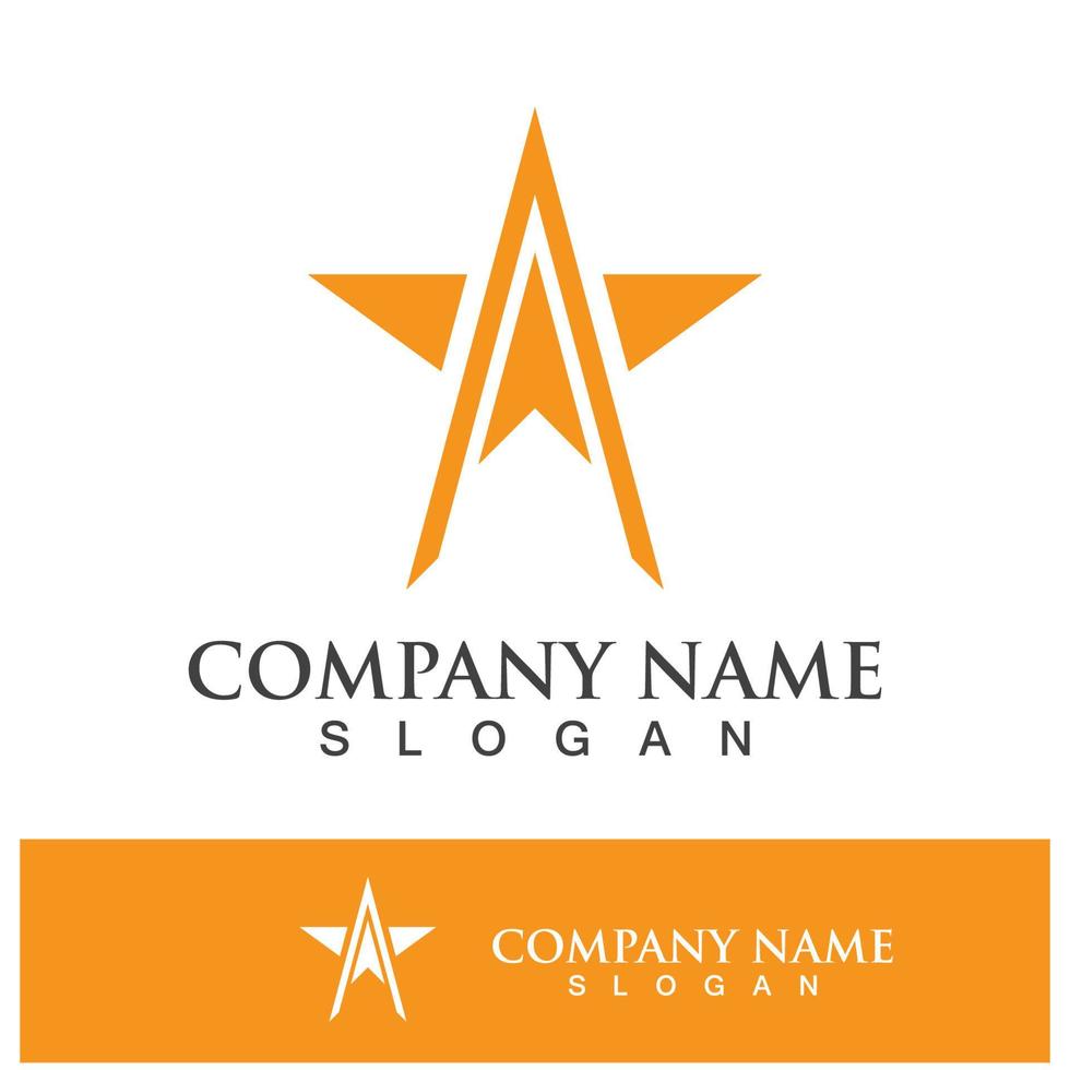 Star logo images illustration vector