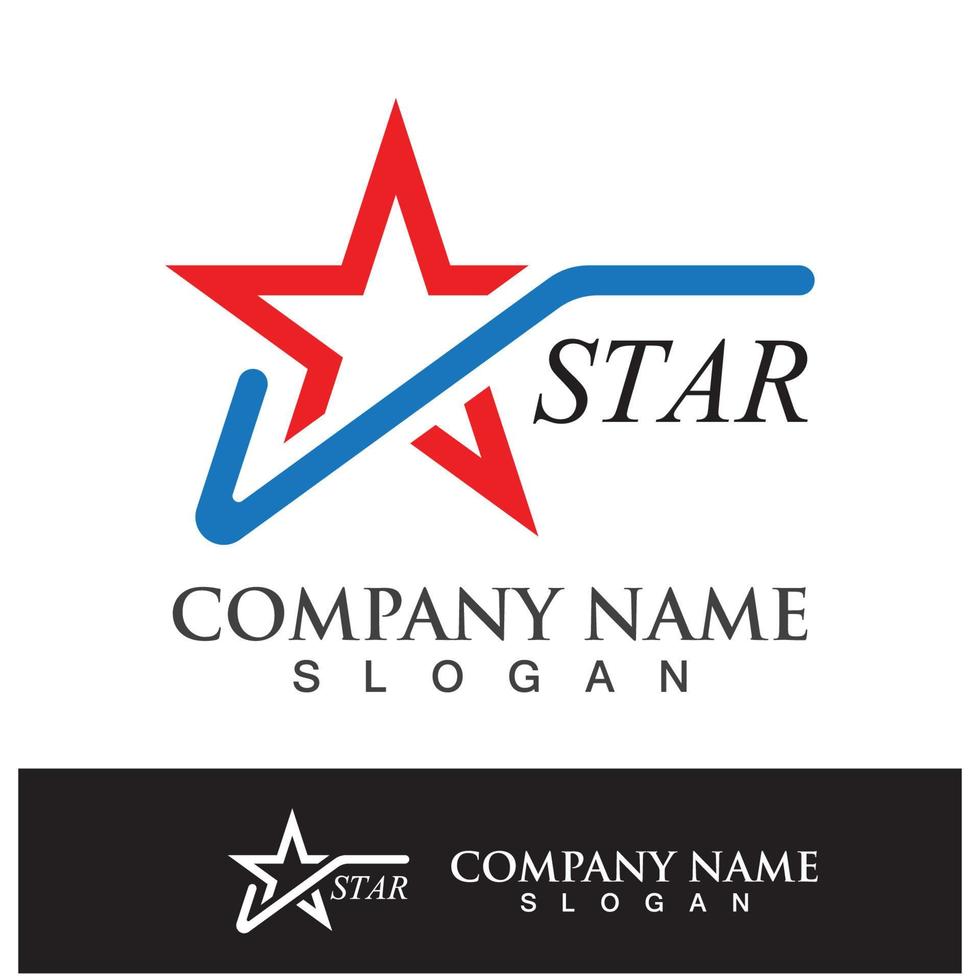 estrella logo imagenes ilustracion vector