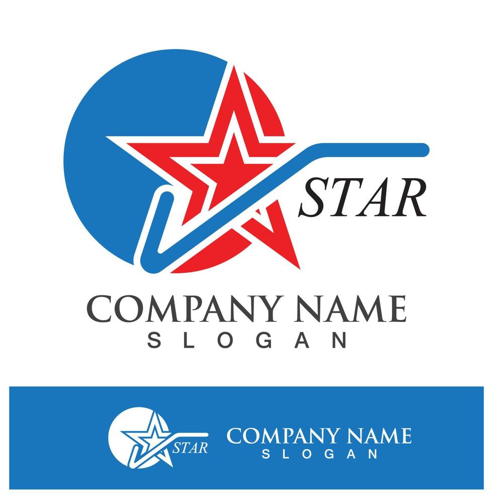 Star logo images illustration vector