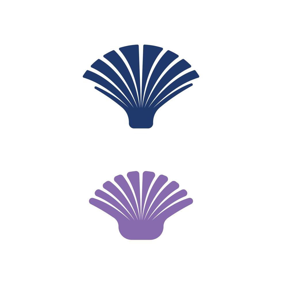 Shell vector icon illustration design