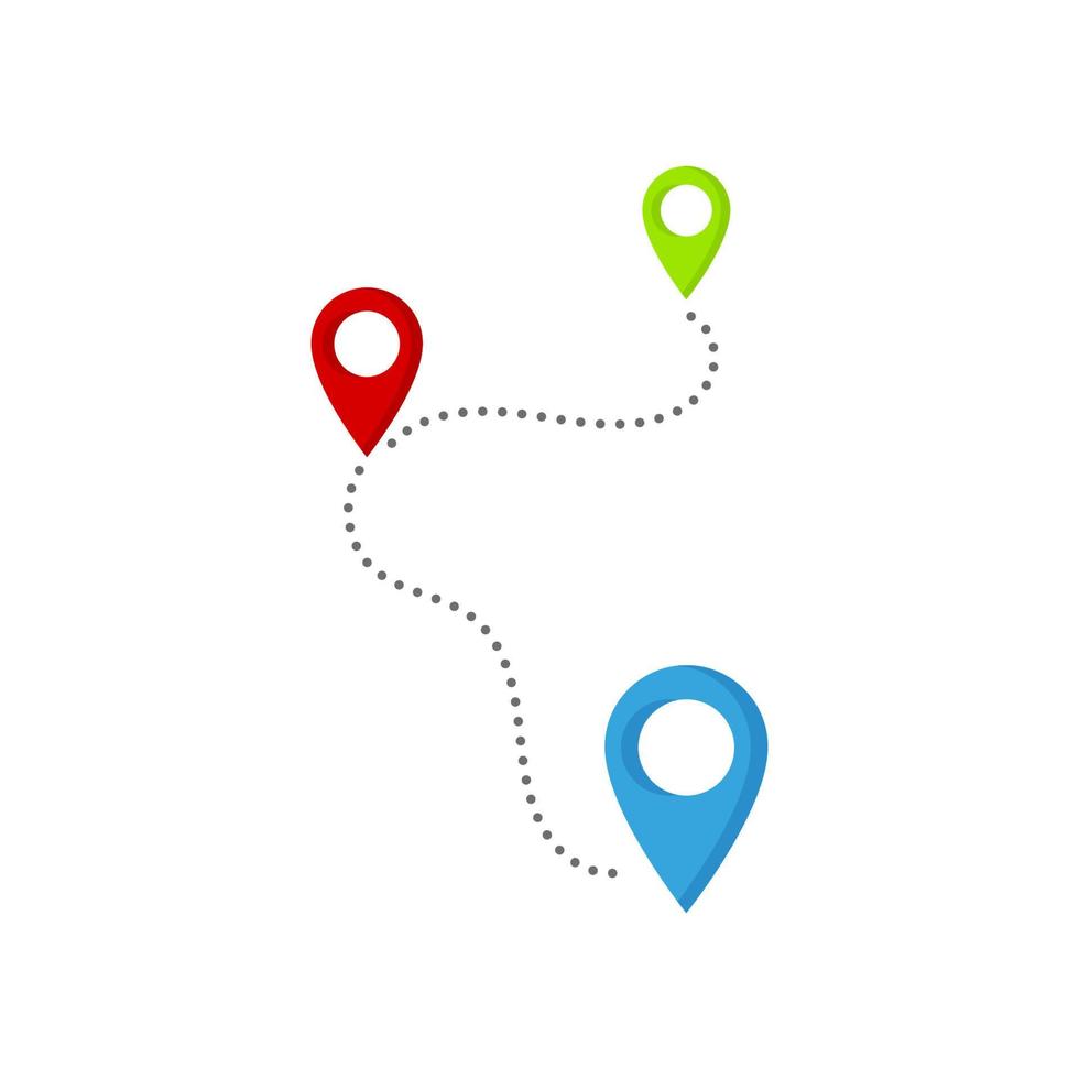 Location point icon vector illustration