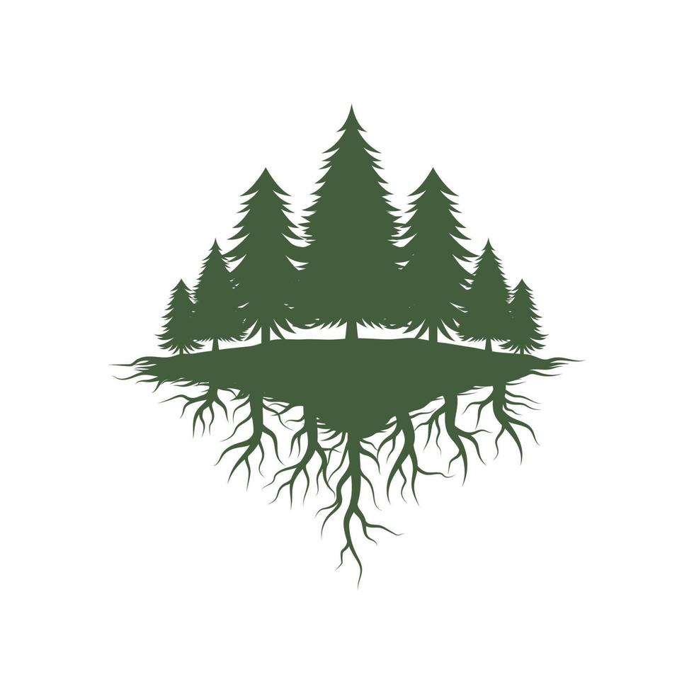 Forest Vector icon design illustration