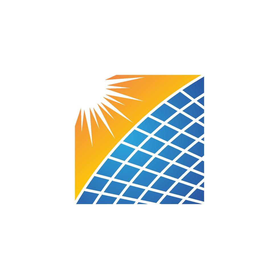 Solar Energy vector icon illustration