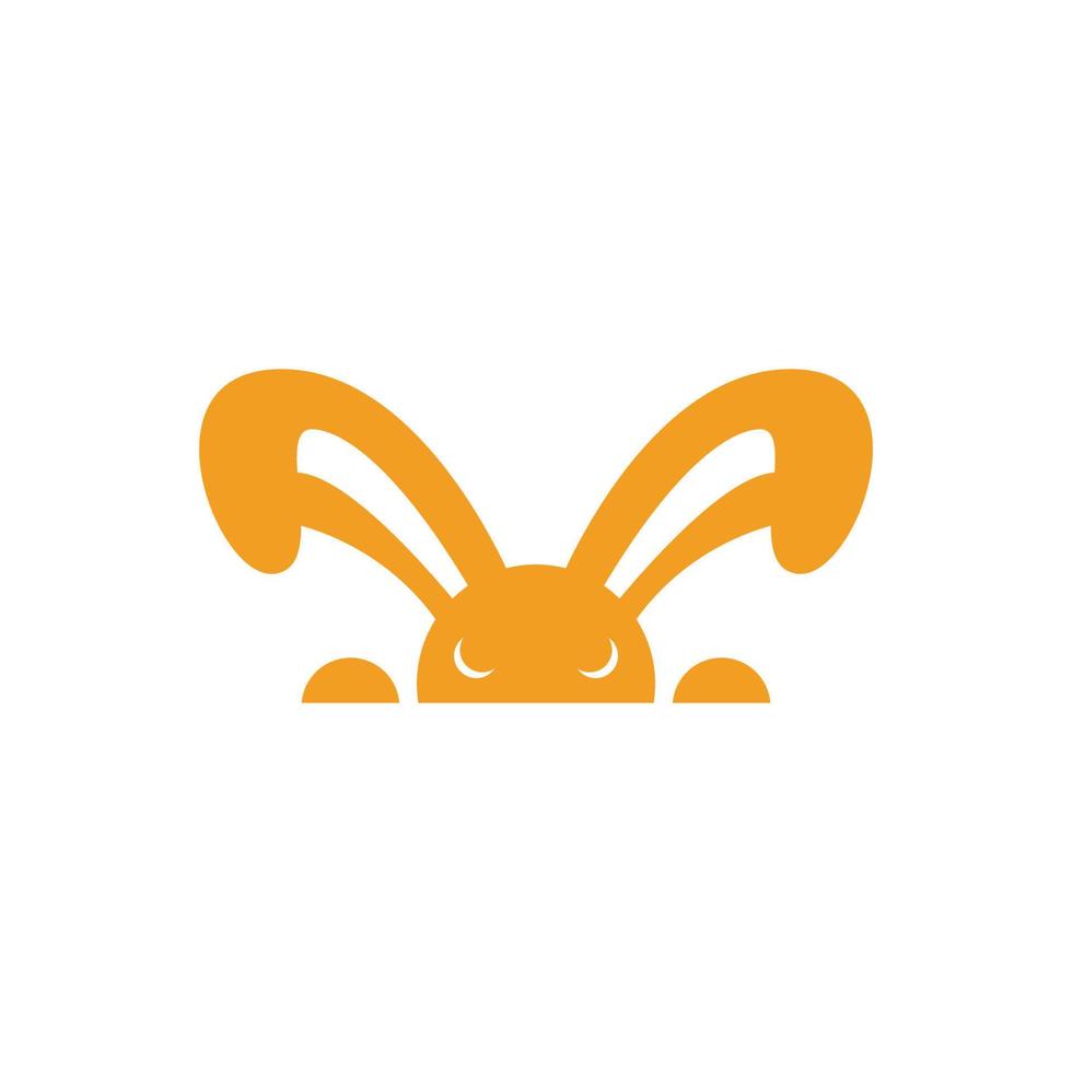 Rabbit vector icon illustration design