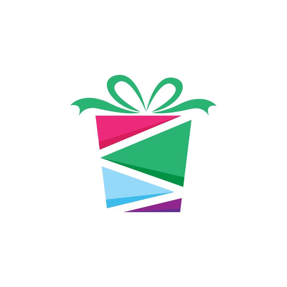 Gift Box Icon Vector