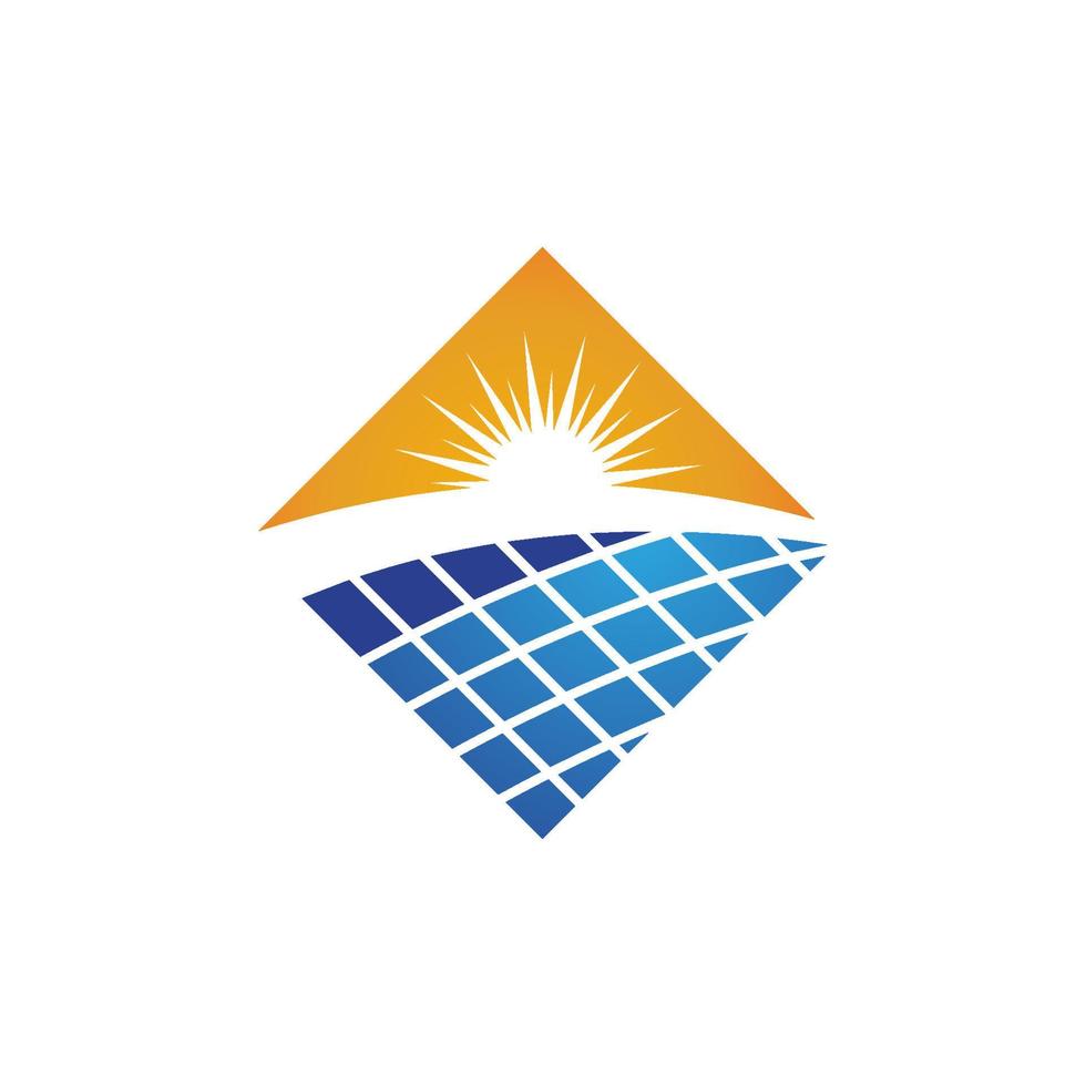 Solar Energy vector icon illustration