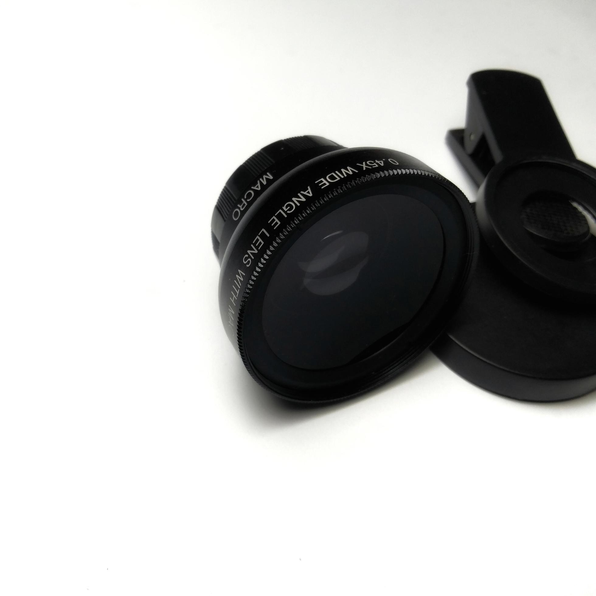 macro camera lens for smartphone isolated on white background 12968811