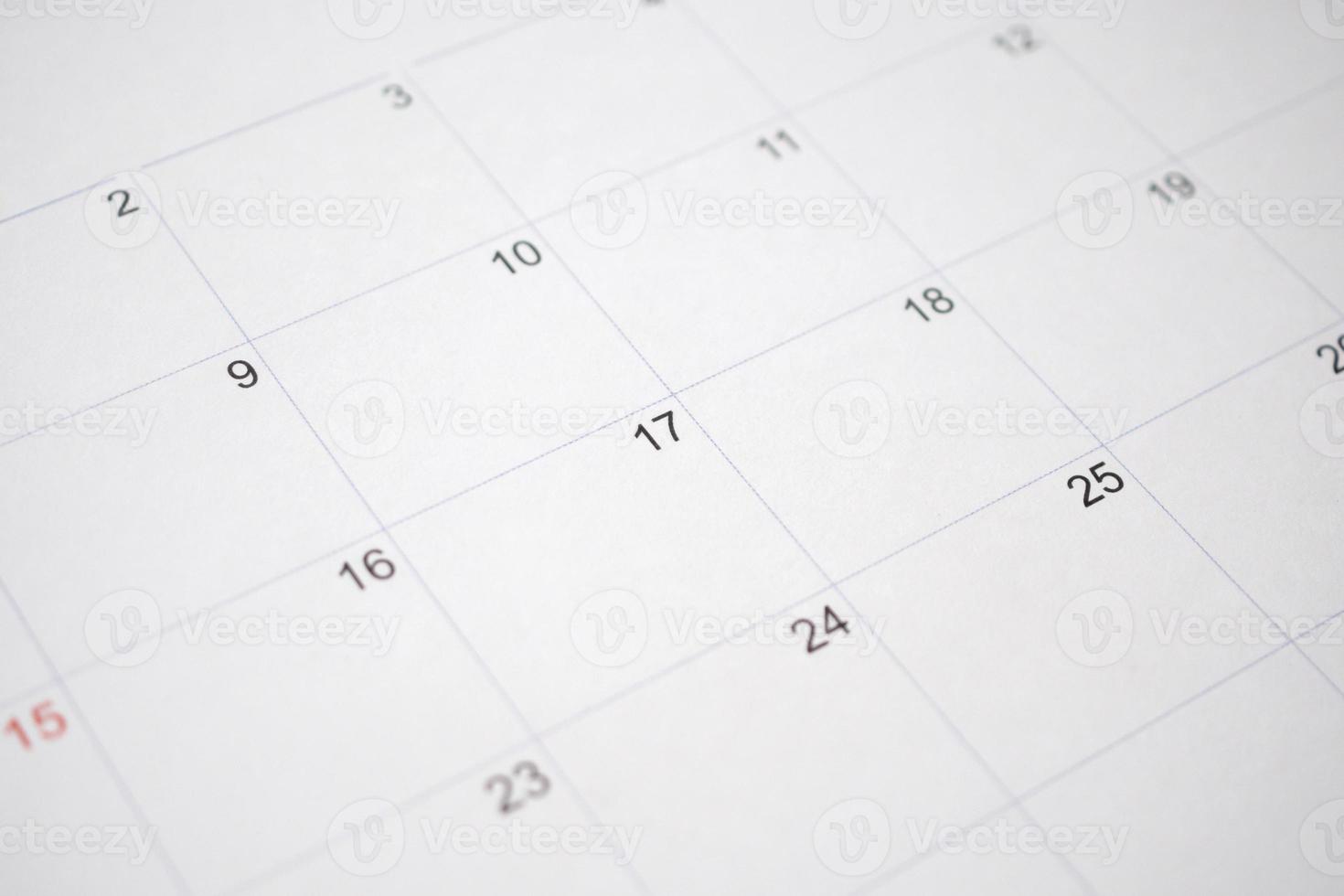 calendar page date background business planning appointment meeting concept photo