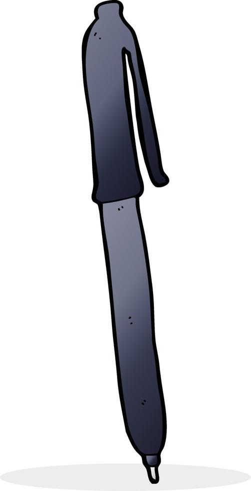 doodle cartoon pen vector