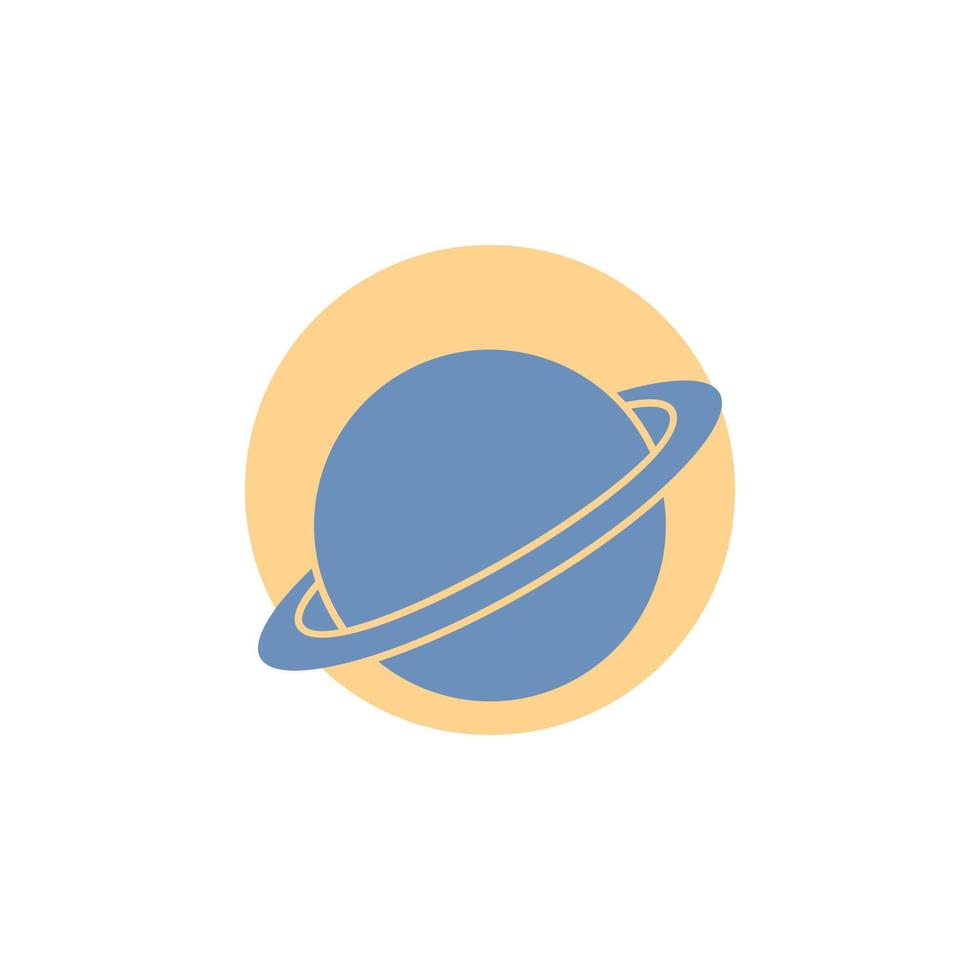 planet. space. moon. flag. mars Glyph Icon. vector