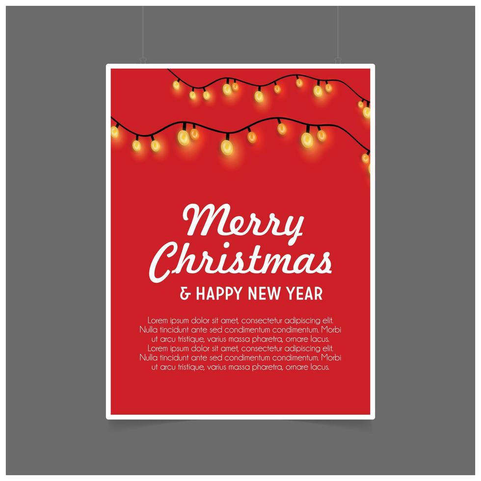 Merry Christmas 2019 Background. Abstract vector Template