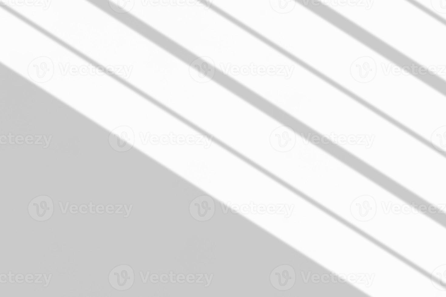 Window shadow drop on white wall background photo