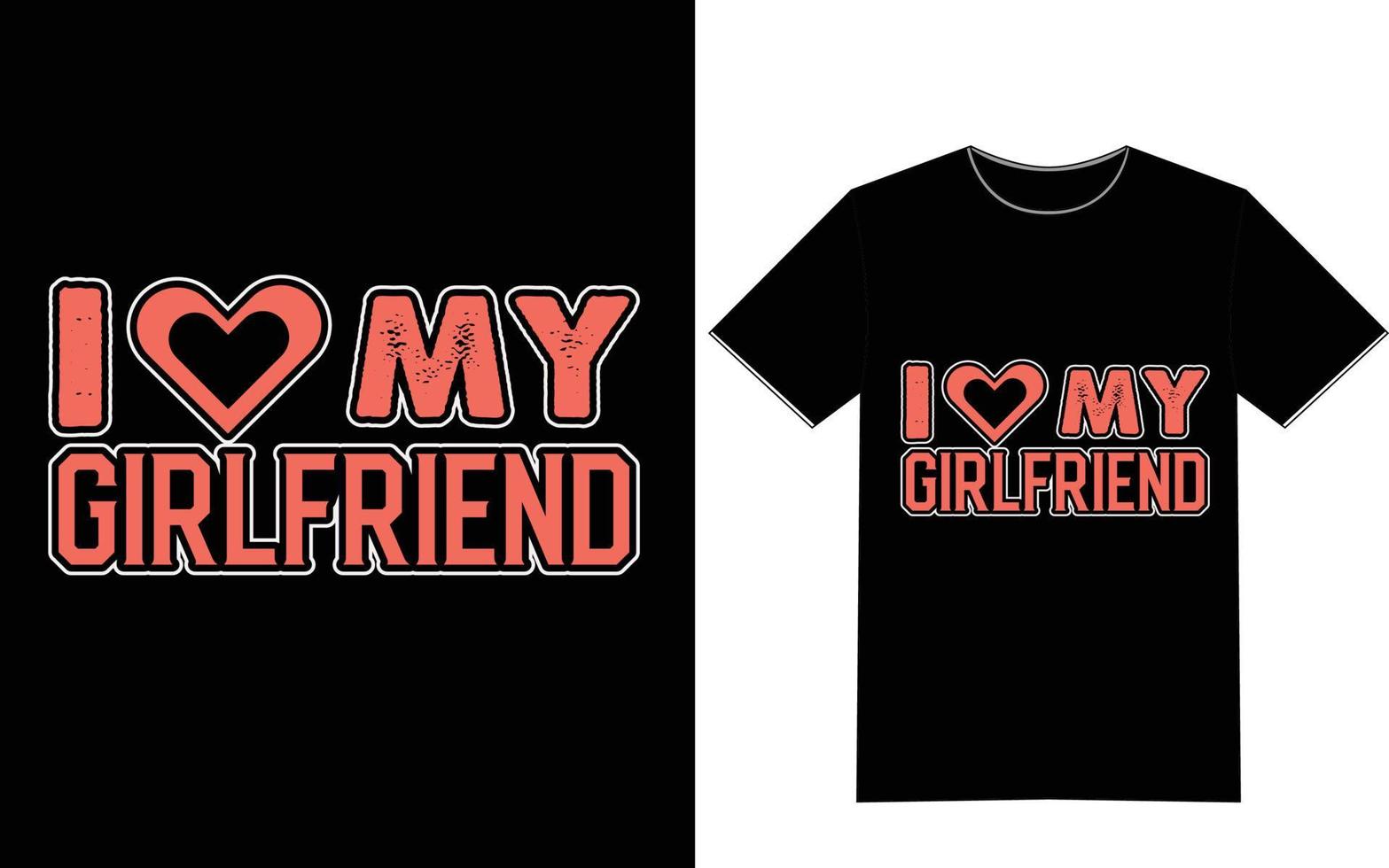 Valentine Day T-shirt Design vector