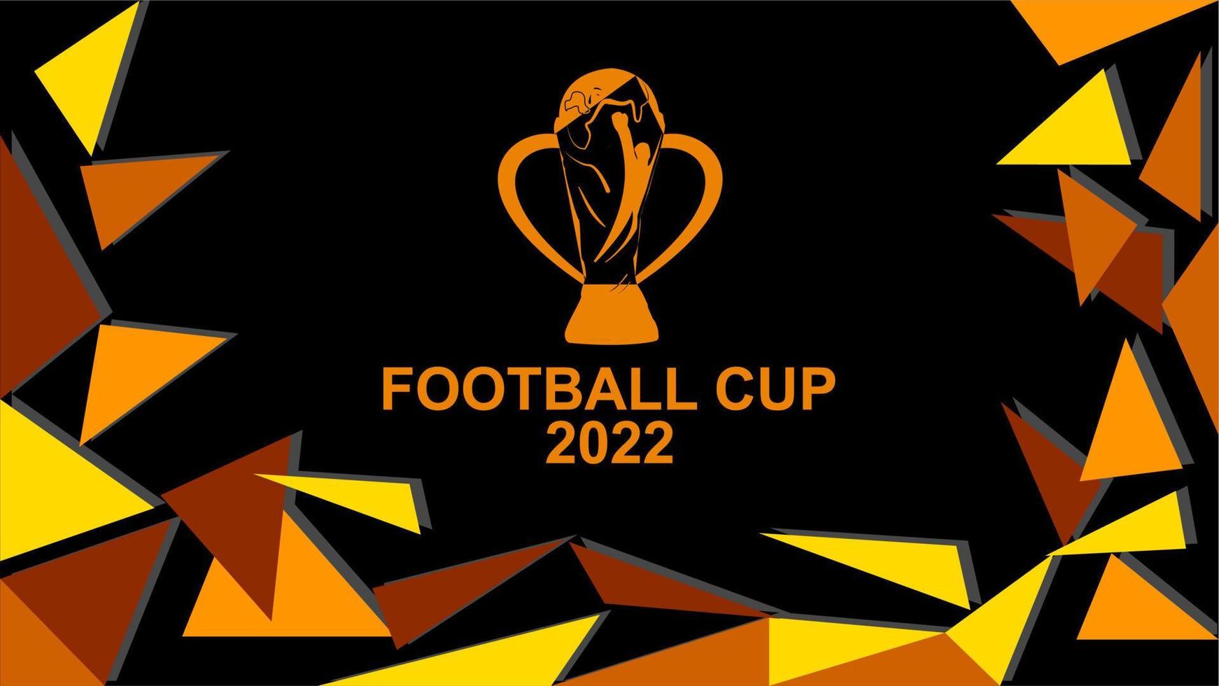 Football background abstract triangle black design vector