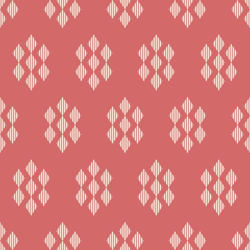 Seamless geometric pattern with rhombus. vector illustration