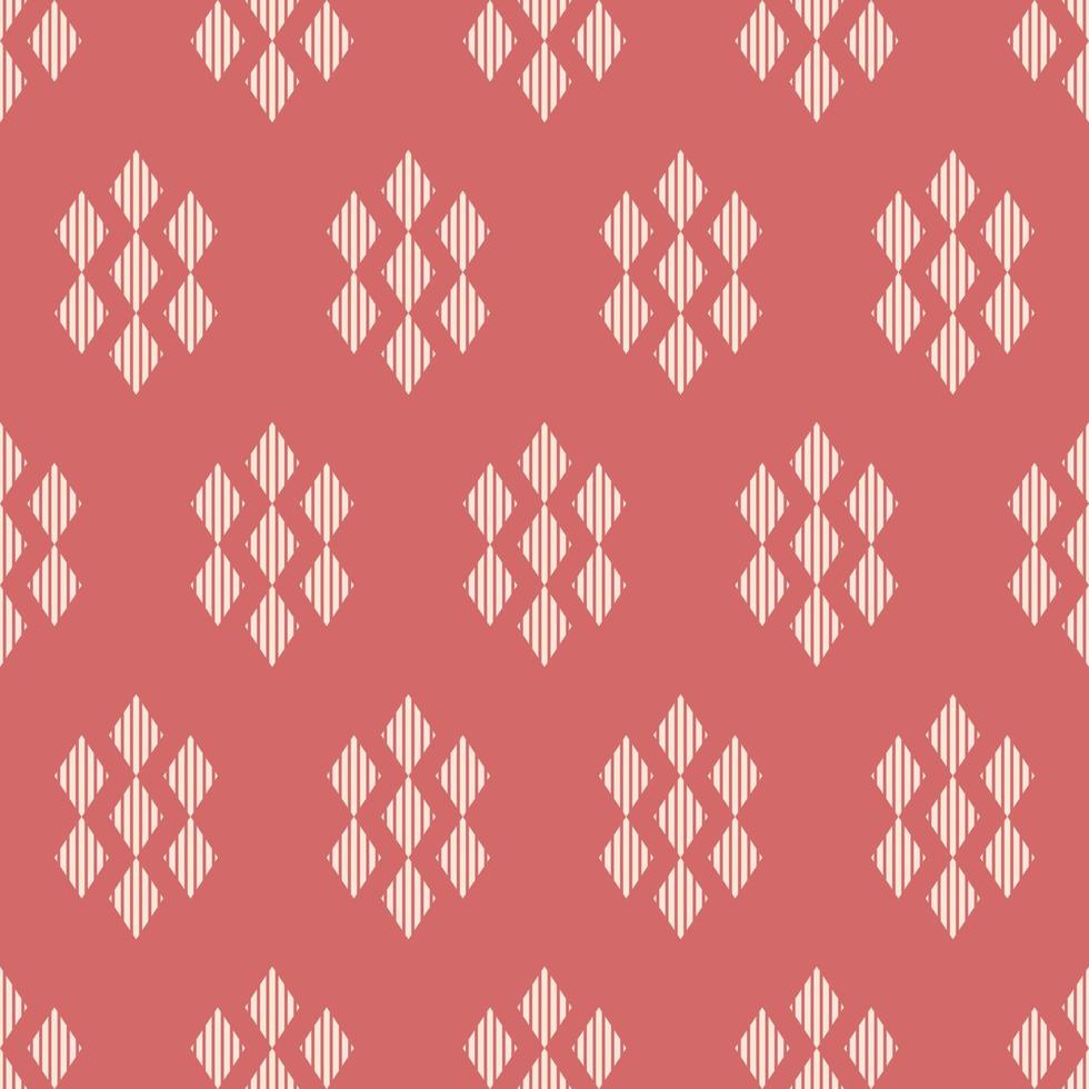 Seamless geometric pattern with rhombus. vector illustration