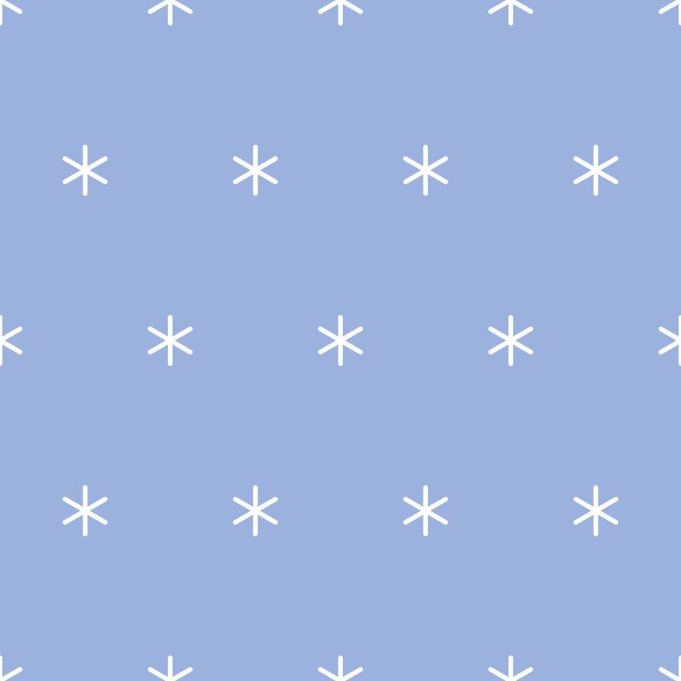 Seamless winter pattern with snowflakes. vector illustration