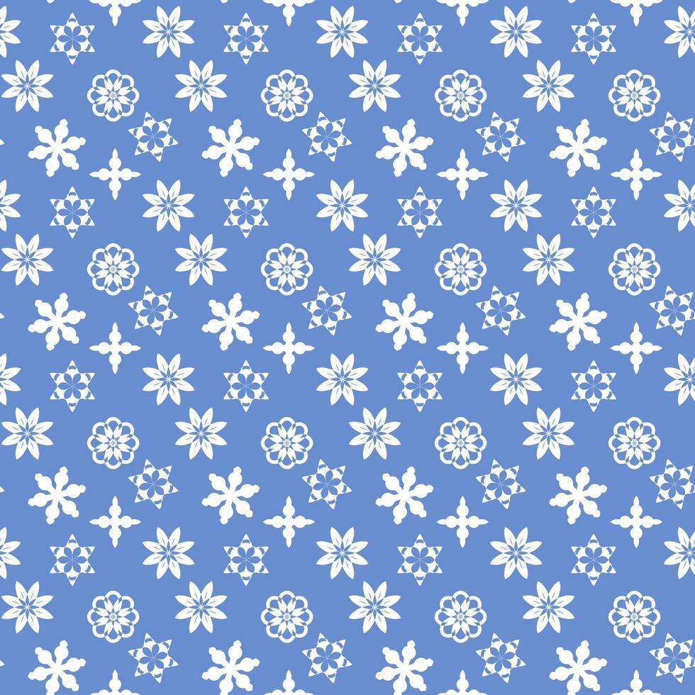 patrón transparente con flores de encaje. ilustración vectorial vector