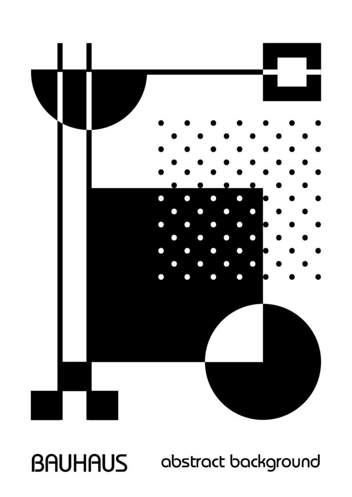 afiches de diseño geométrico mínimos de los años 20, arte mural, plantilla, diseño con elementos de formas primitivas. fondo blanco de patrón retro bauhaus, círculo abstracto vectorial, triángulo y arte de línea cuadrada vector