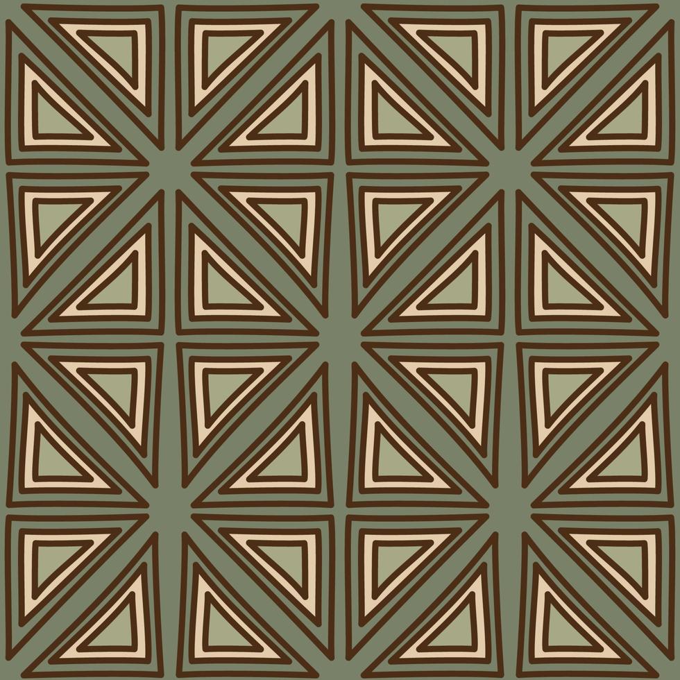 patrón de vectores de triángulos