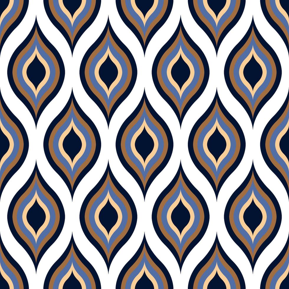 Abstract pattern in Arabic style vector
