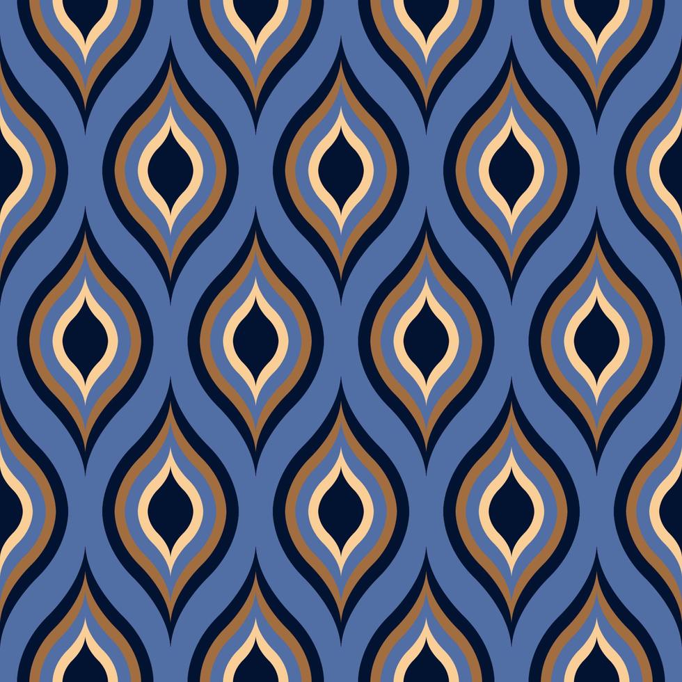 Abstract pattern in Arabic style vector