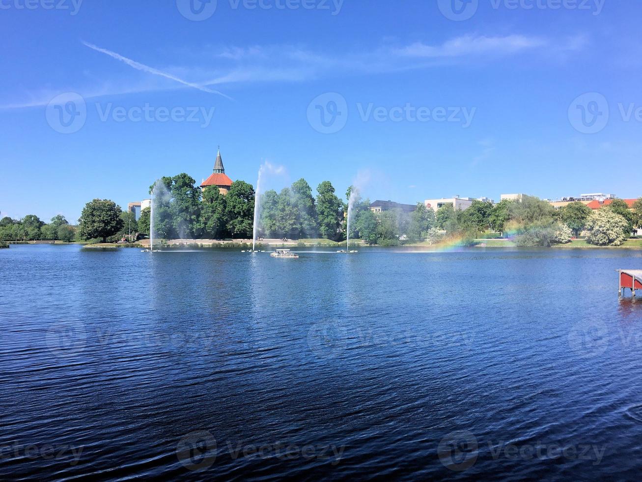 A view of Copenhagan in Denmark photo