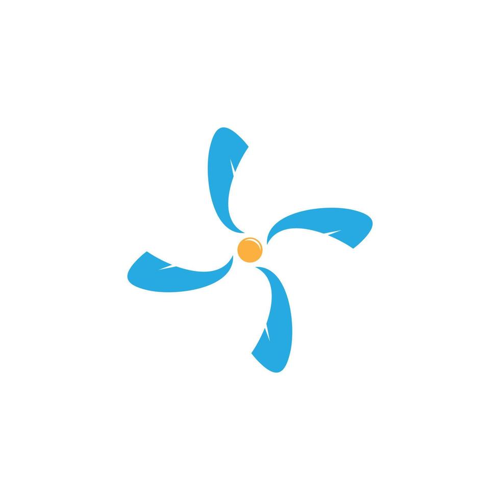 symbol vector of sun waves swirl simple abstract design