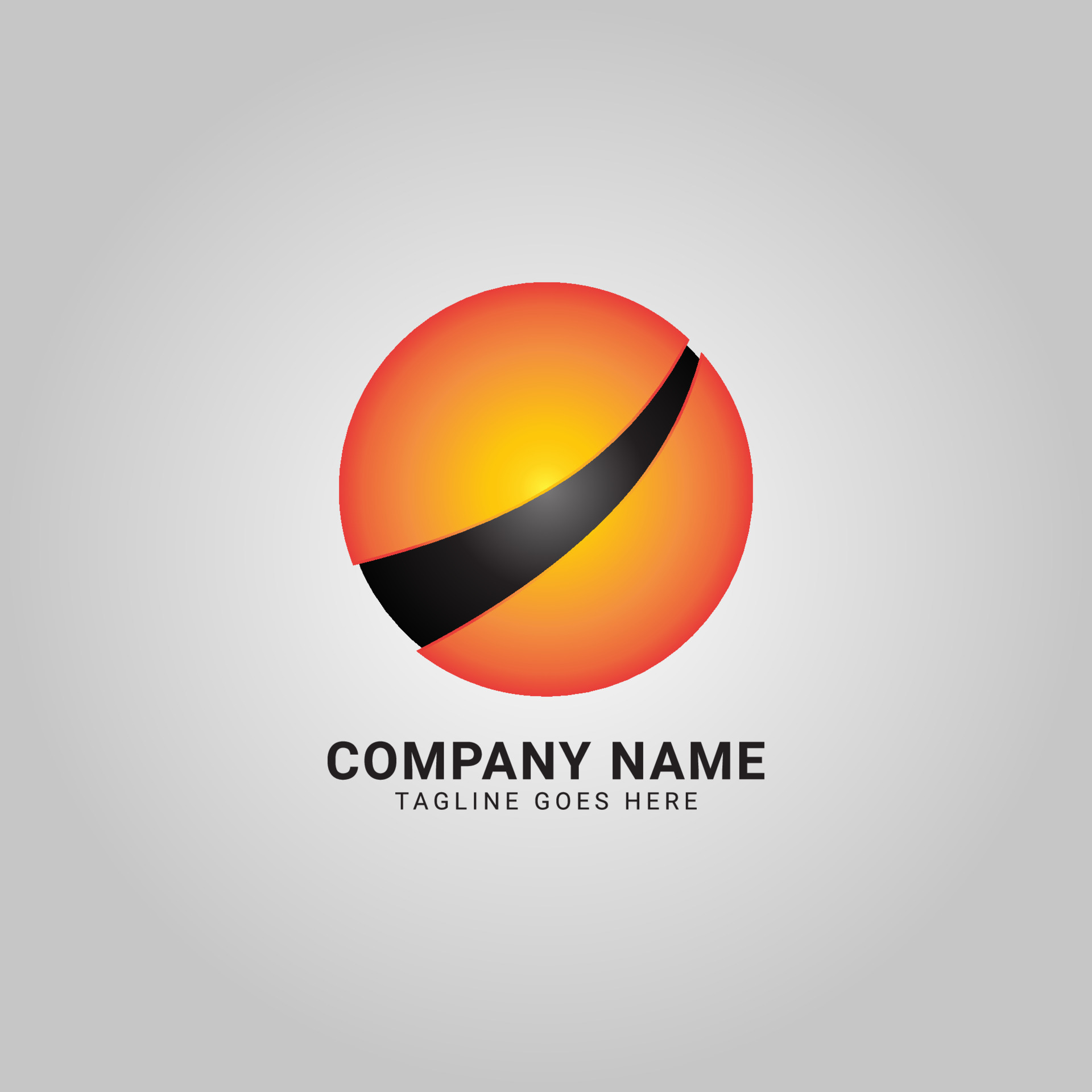 Abstract 3d Gradient Circle Modern Corporate Vector Logo Design For abstract-3d-gradient-circle-modern-corporate-vector-logo-design-for