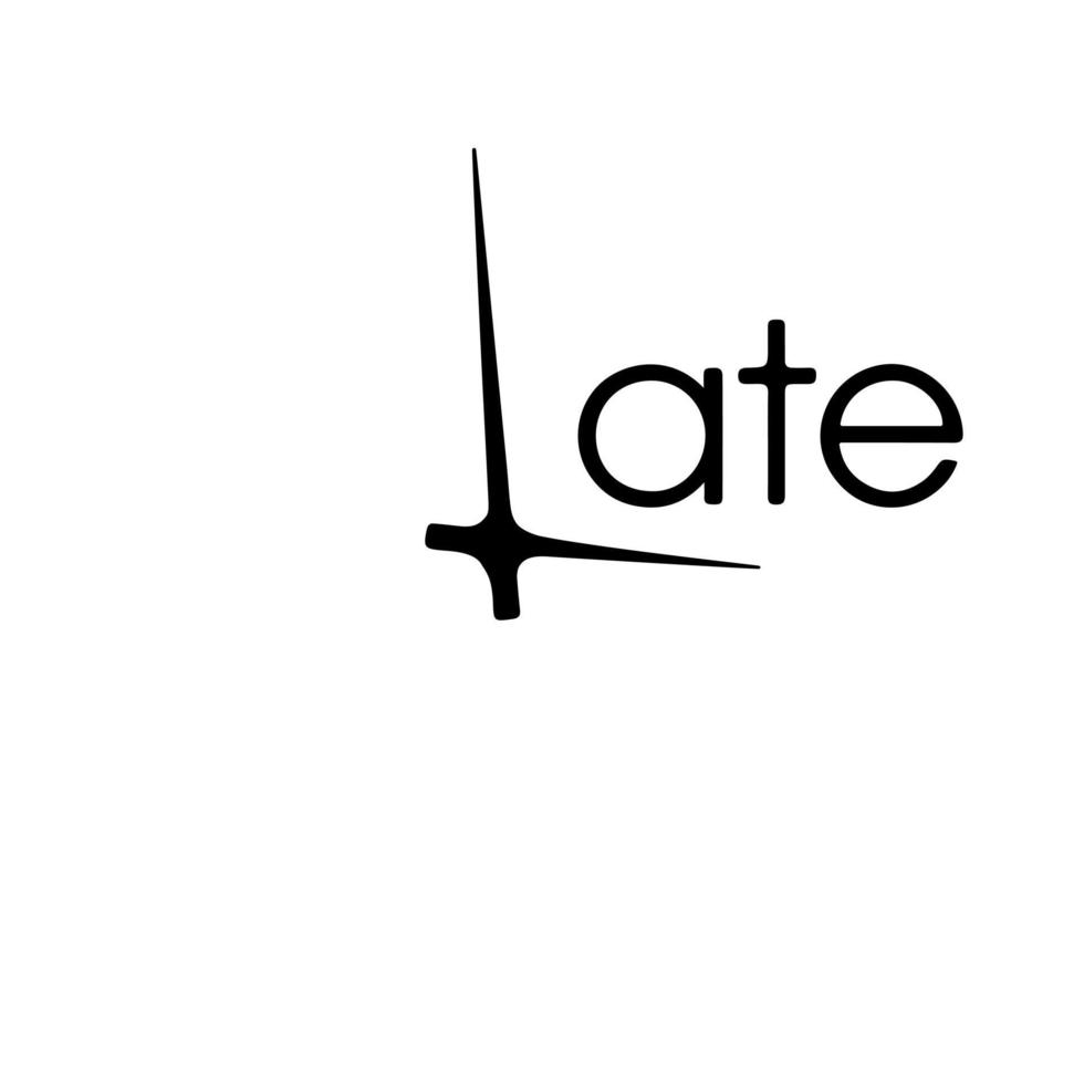 the time and late post vector