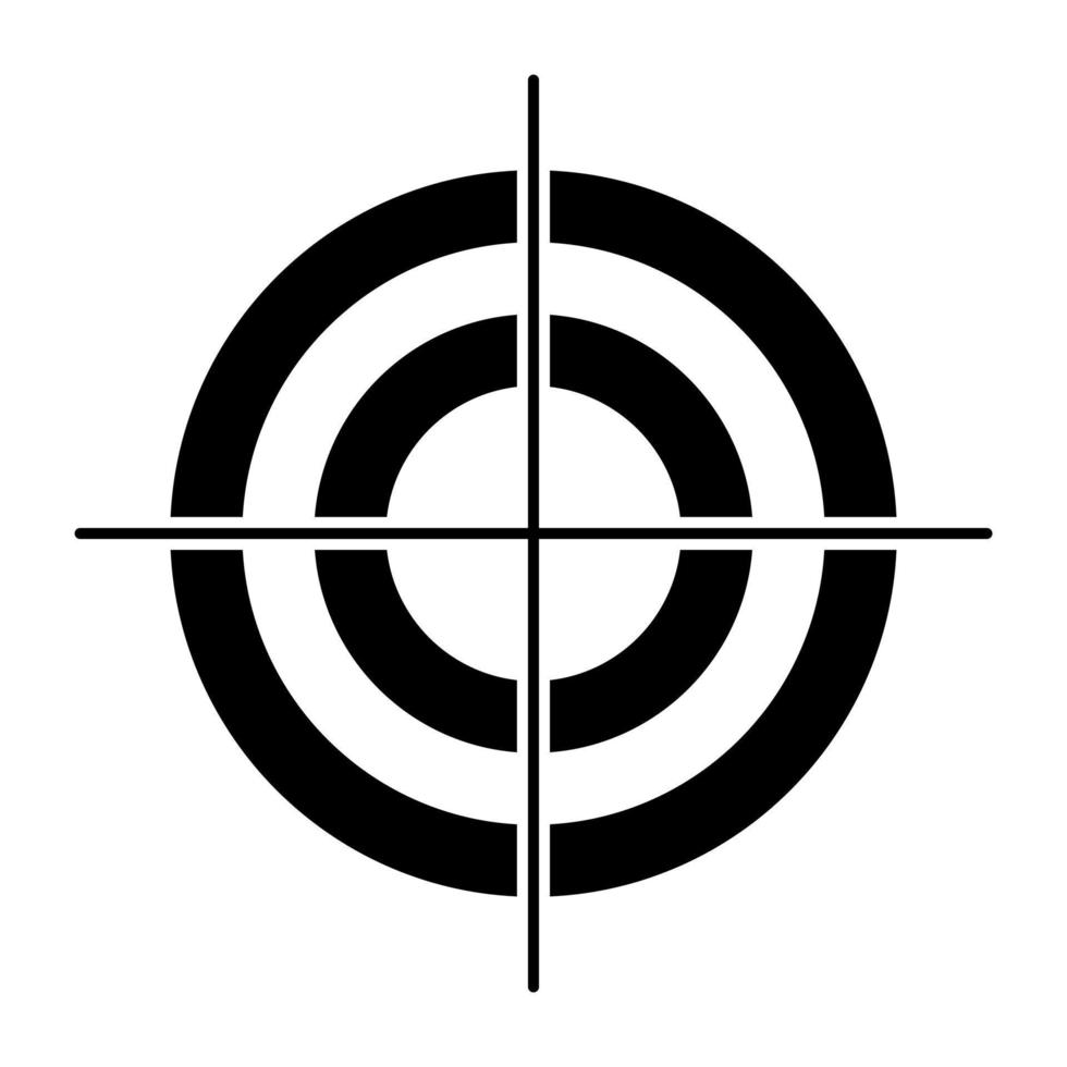 Perfect design icon of crosshair vector