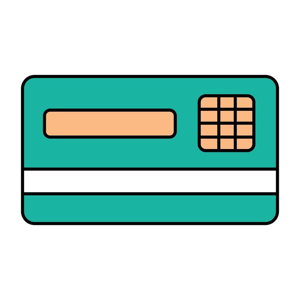 Perfect design icon of atm card vector