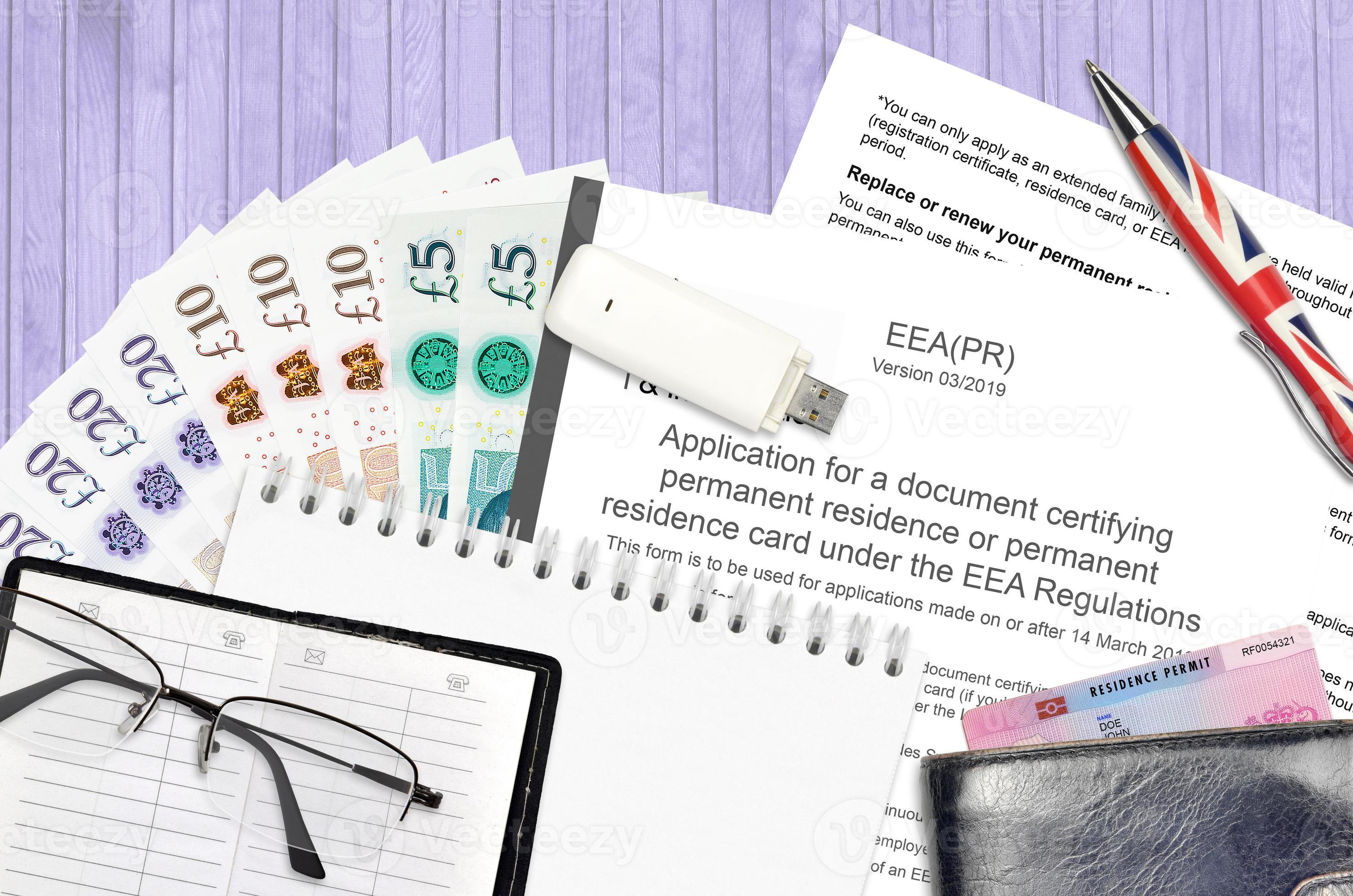 English Form EEA PR Application For A Document Certifying Permanent Residence Or Permanent English Form EEA PR Application For A Document Certifying Permanent Residence Or Permanent