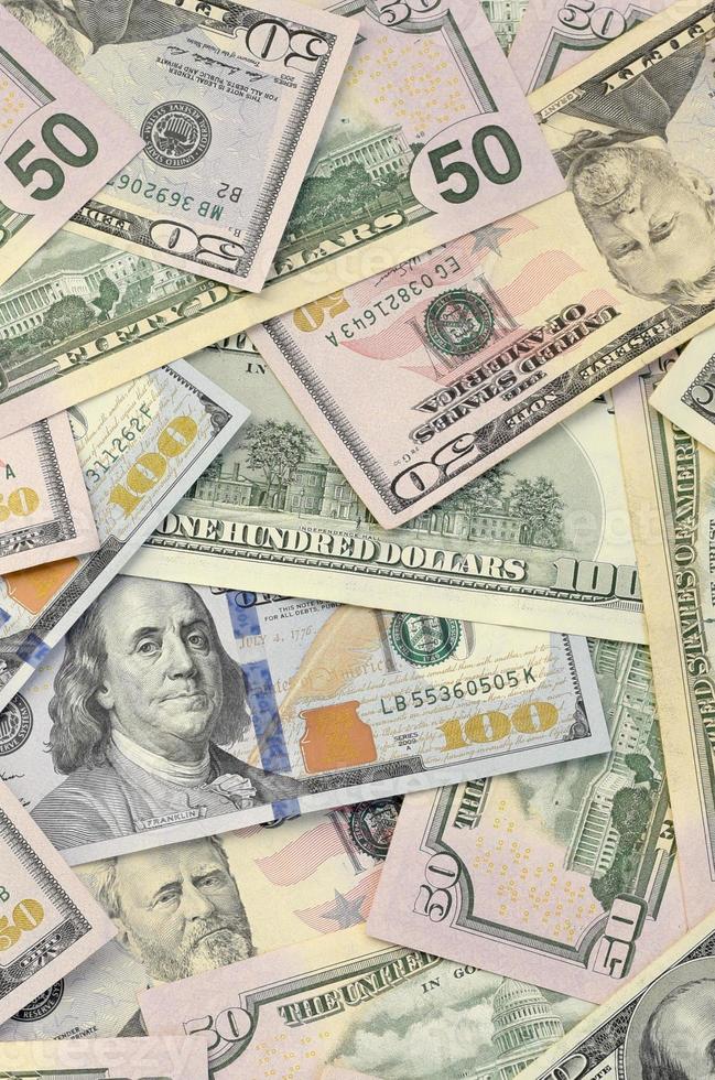 Many One Hundred And Fifty Dollar Bills On Flat Background Surface many-one-hundred-and-fifty-dollar-bills-on-flat-background-surface