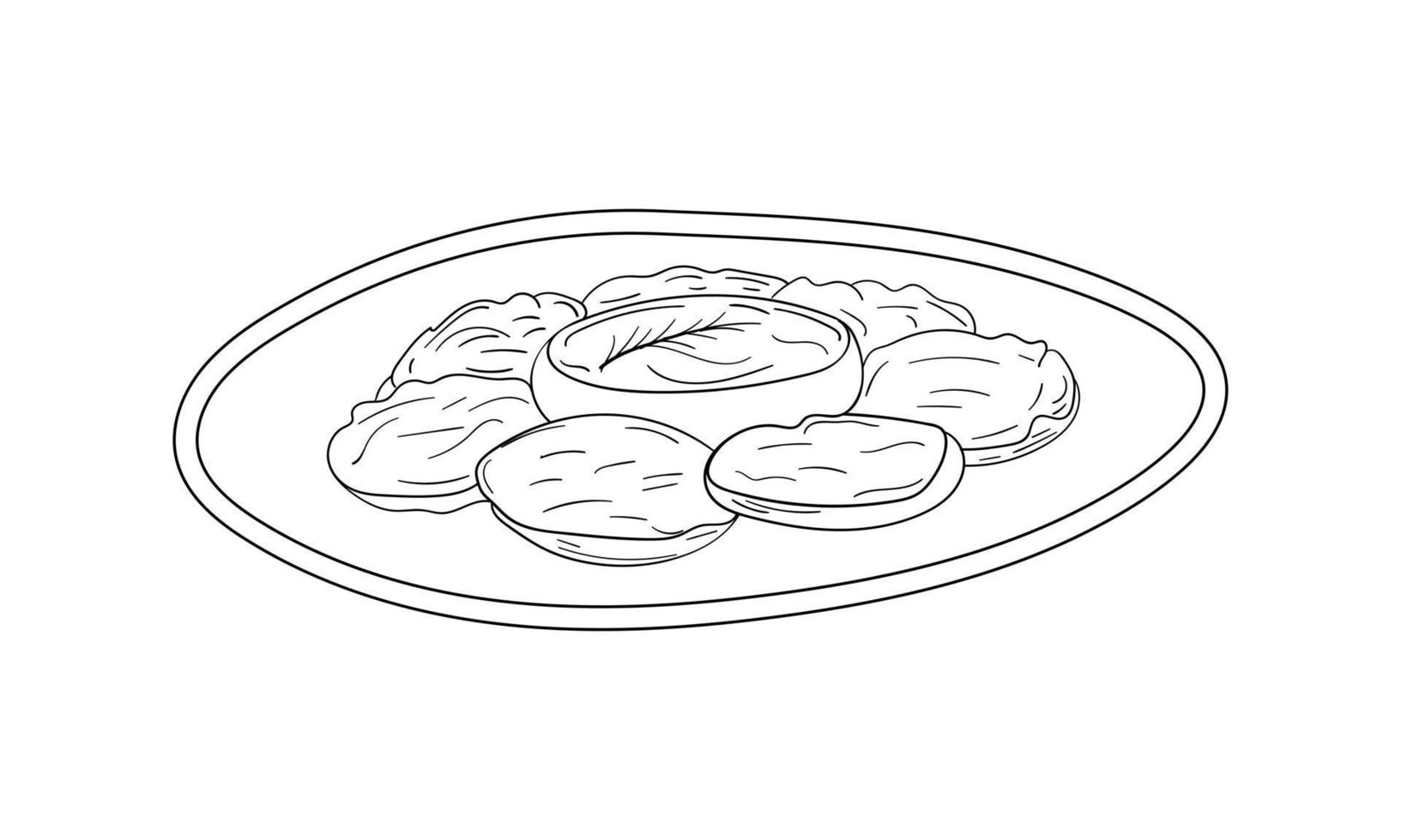 Potato Latke Clipart