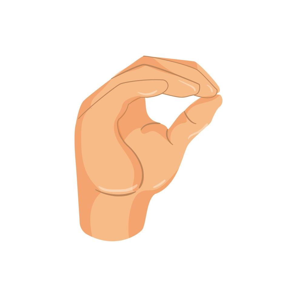 Alphabet for the Deaf and Dumb vector