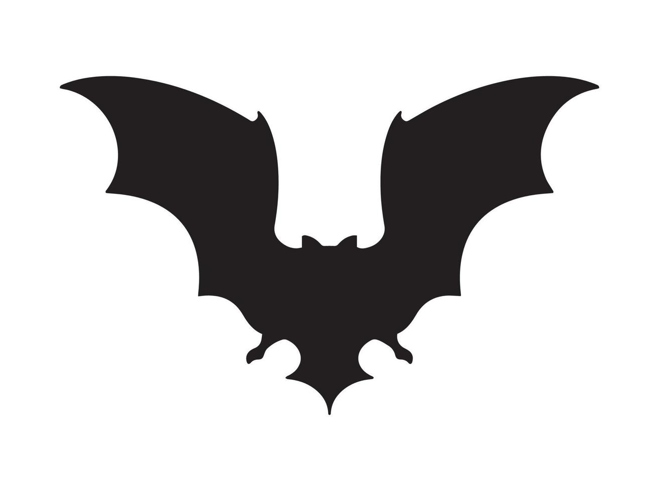 ilustrador vectorial de murciélago vector