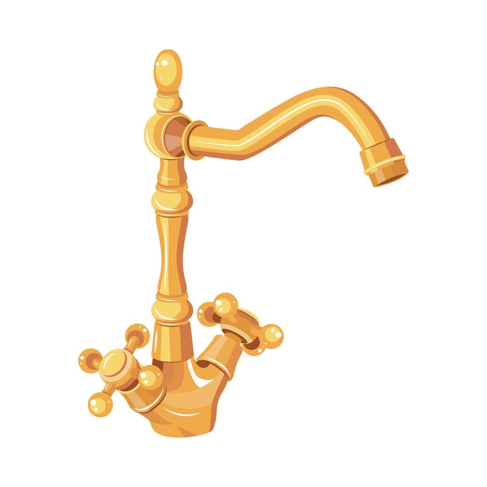 Vector illustrator of  Faucet