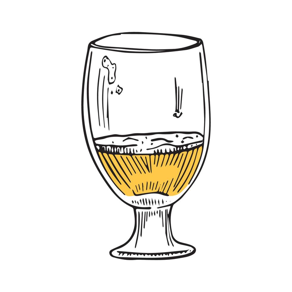 Vector illustrator of  Beer mug