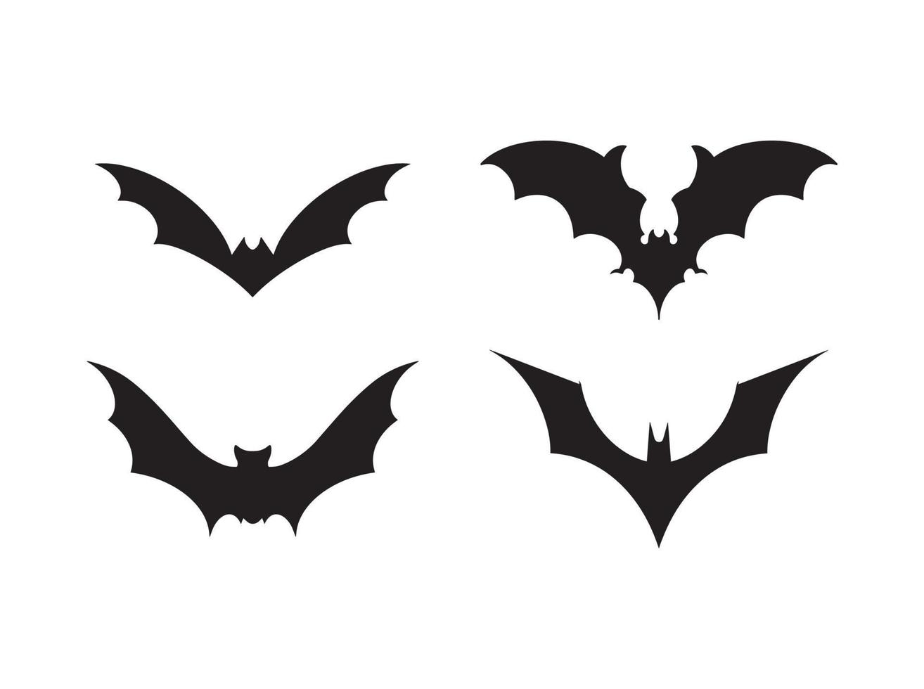 Vector illustrator of  Bats Collection