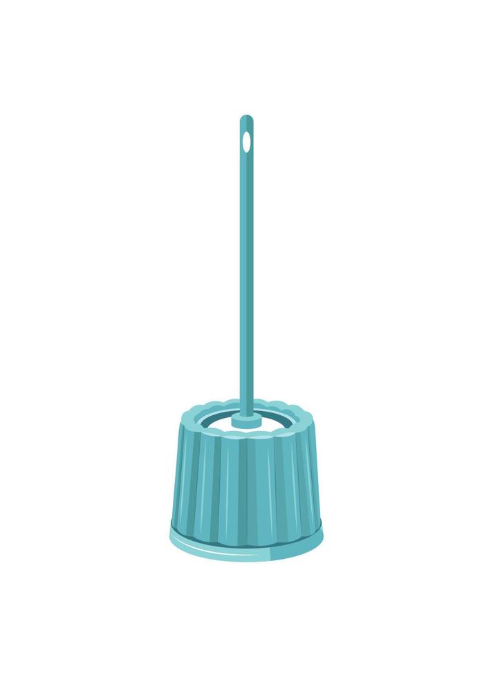 Vector illustrator of Toilet brush