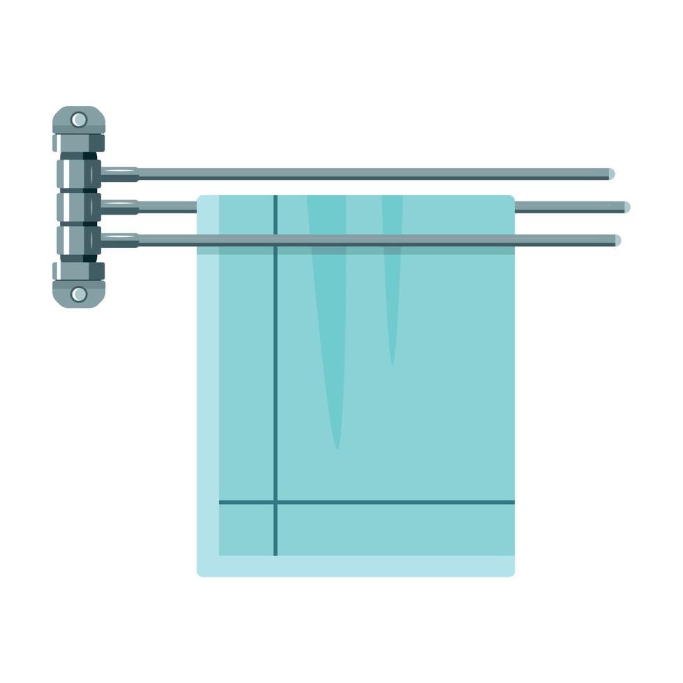 Vector illustration of towel.