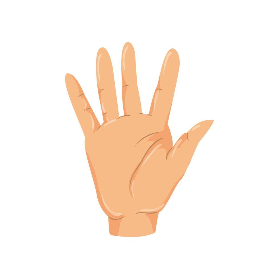 Alphabet for the Deaf and Dumb vector