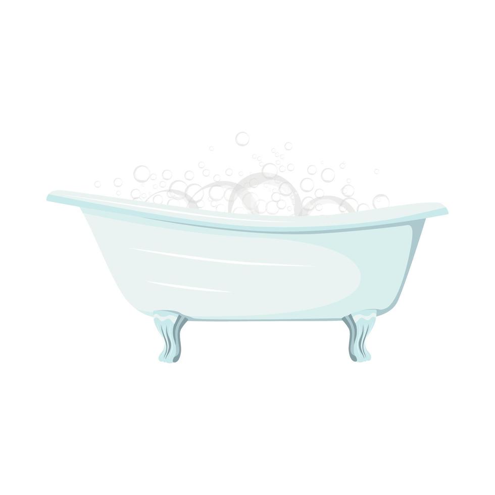 Vector illustration of Bathtub